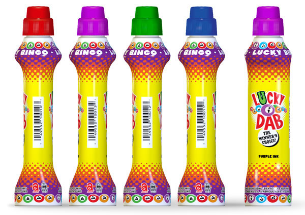 Lucky Dab - Red, Blue, Purple and Green