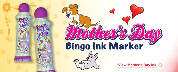 Mother's Day Bingo Ink Daubers