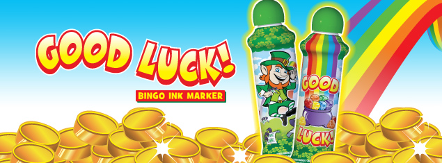 St. Pattys Day Bingo Ink Markers