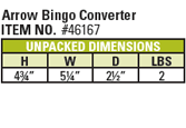 Arrow Bingo Converter